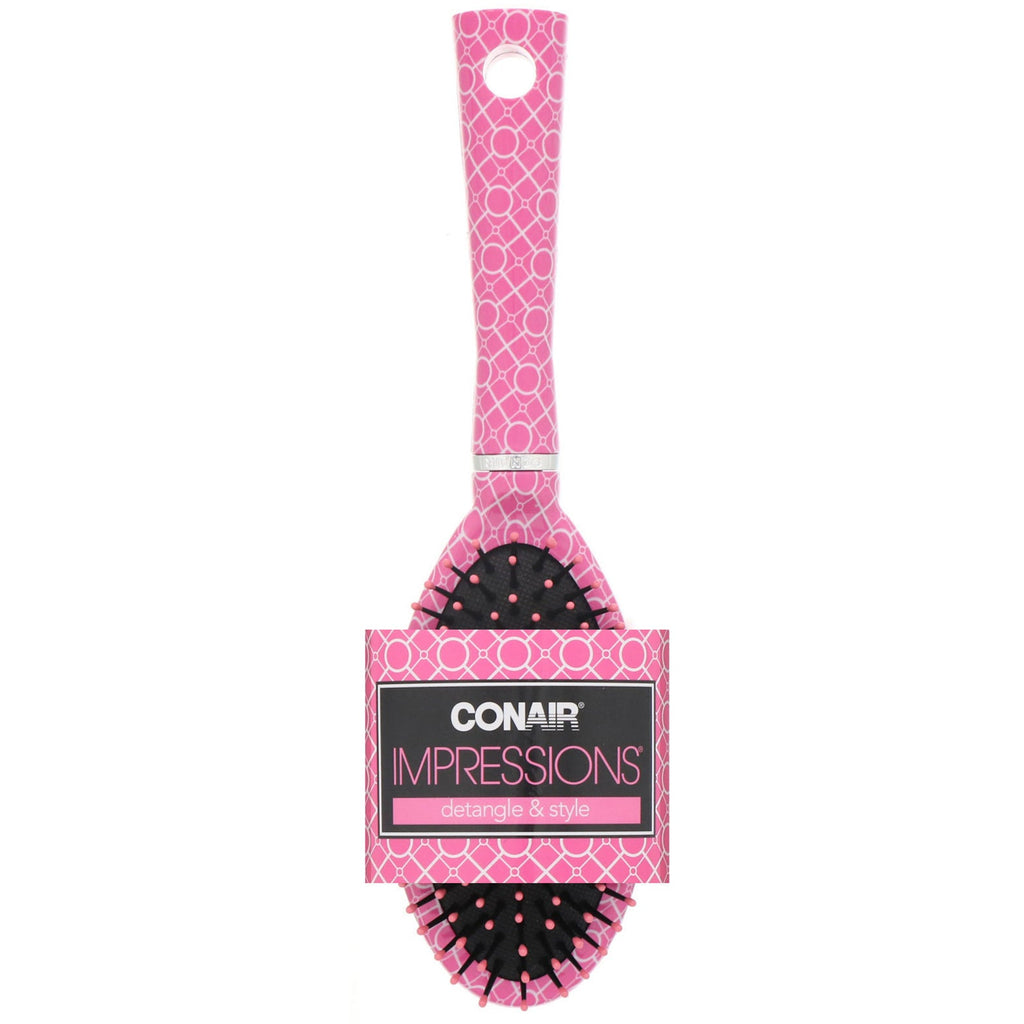 Conair, Impressions, Detangle & Style Cushion Hair Brush, 1 Brush