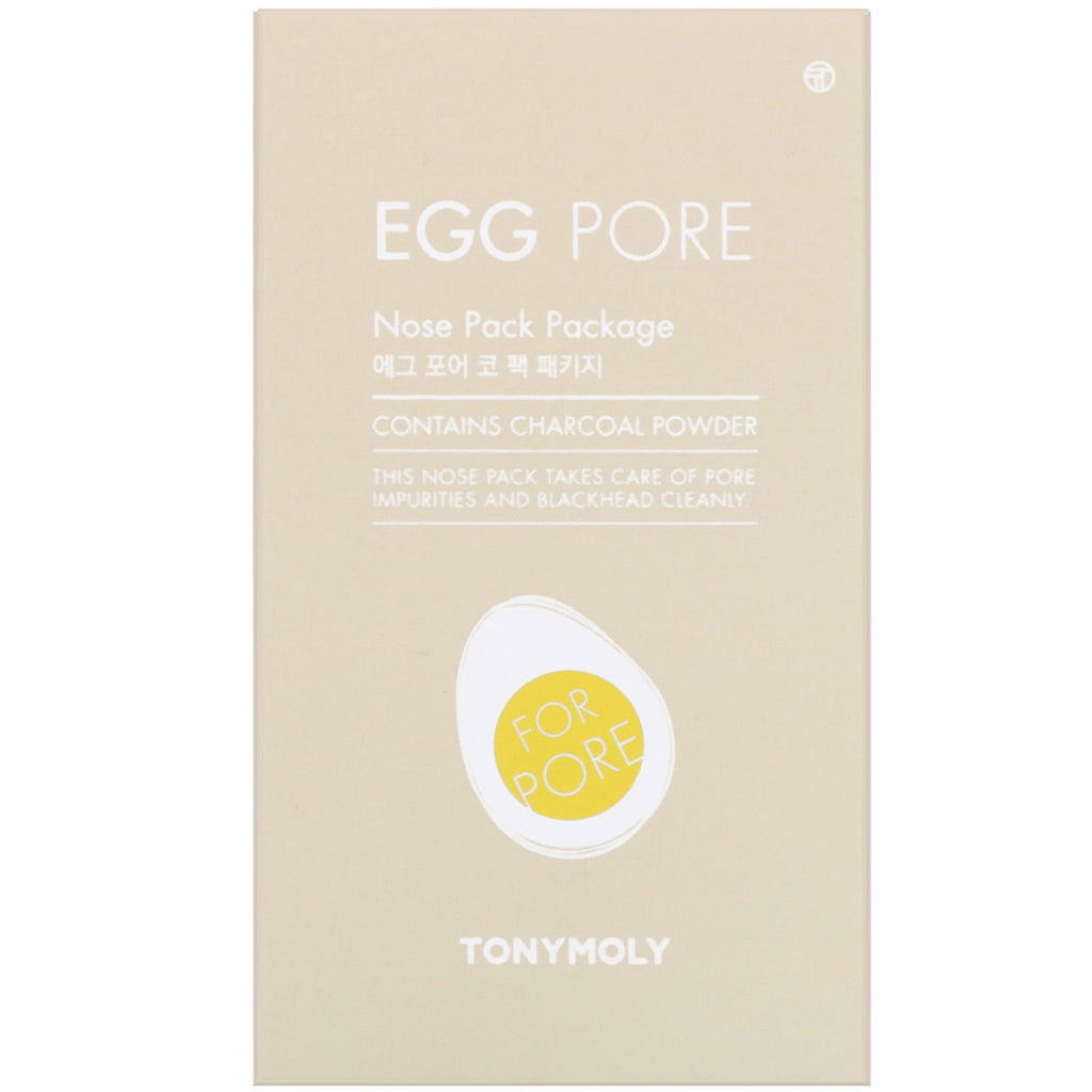 Tony Moly, Egg Pore, Nose Pack Package, 7 Packs