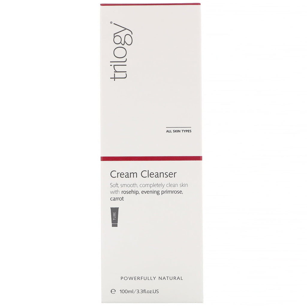 Trilogy, Cream Cleanser, 3.3 fl oz (100 ml)