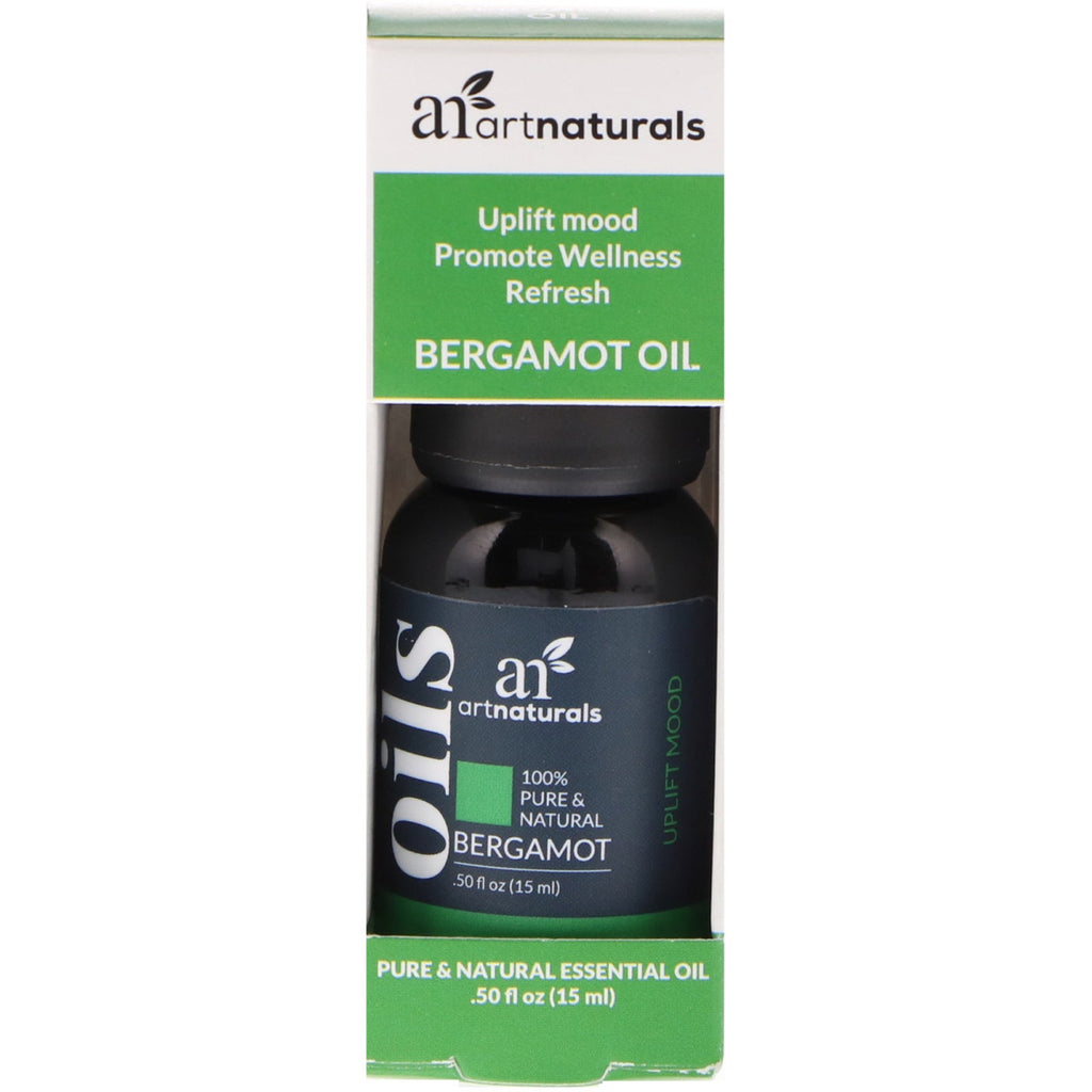 Artnaturals, Bergamot Oil, .50 fl oz (15 ml)