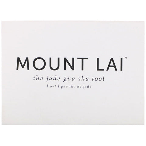 Mount Lai, The Jade Gua Sha Tool, 1 Tool