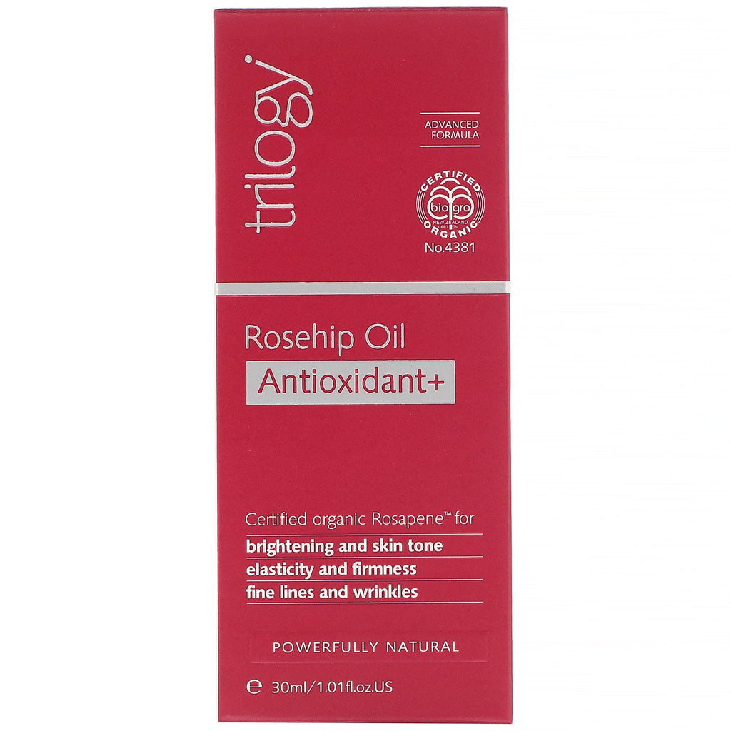 Trilogy, Rosehip Oil Antioxidant +, 1.01 fl oz (30 ml)