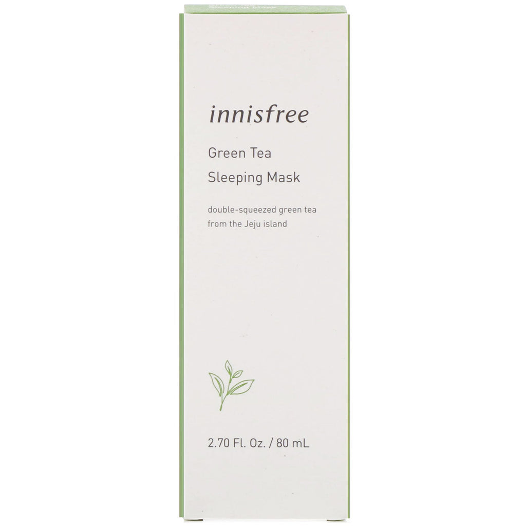 Innisfree, Green Tea Sleeping Mask, 2.7 fl oz (80 ml)