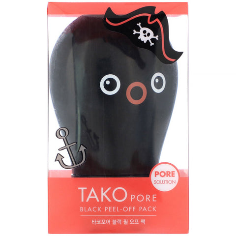 Tony Moly, Tako Pore, Black Peel-Off Pack, 3.71 fl oz (110 ml)