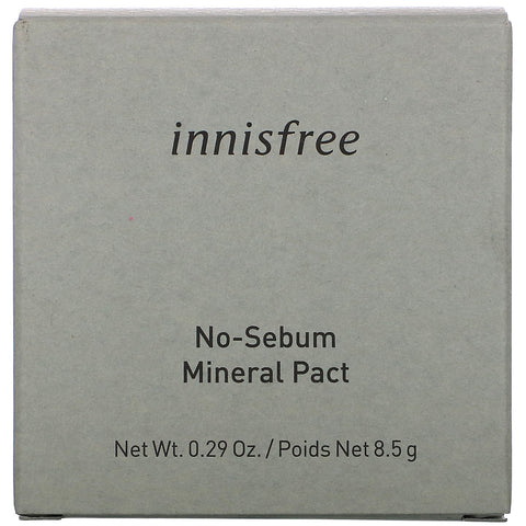 Innisfree, No-Sebum Mineral Pact, 0.29 oz (8.5 g)