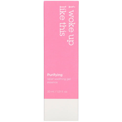 I Woke Up Like This, Purifying, Relief Soothing Gel Essence, 1.01 fl oz (30 ml)