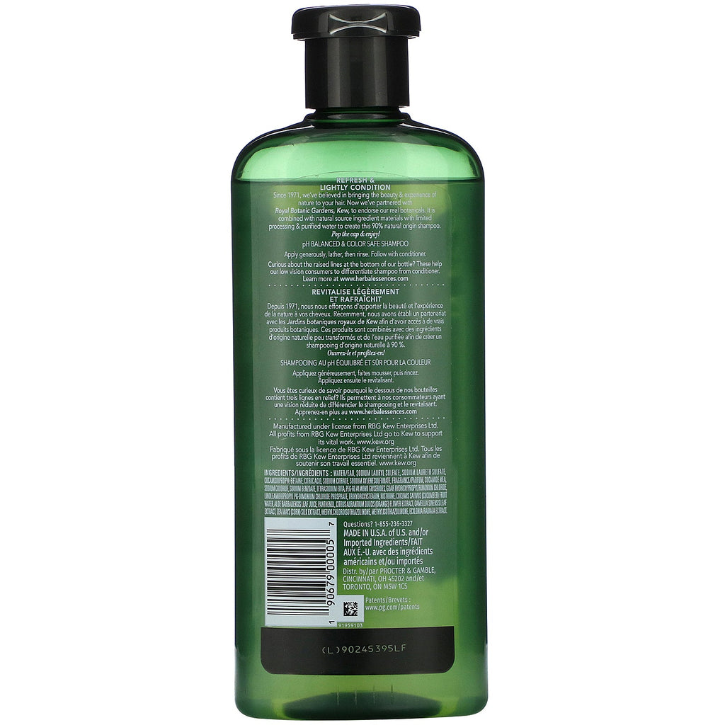 Herbal Essences, Sheer Moisture Shampoo, Cucumber & Green Tea, 13.5 fl oz (400 ml)