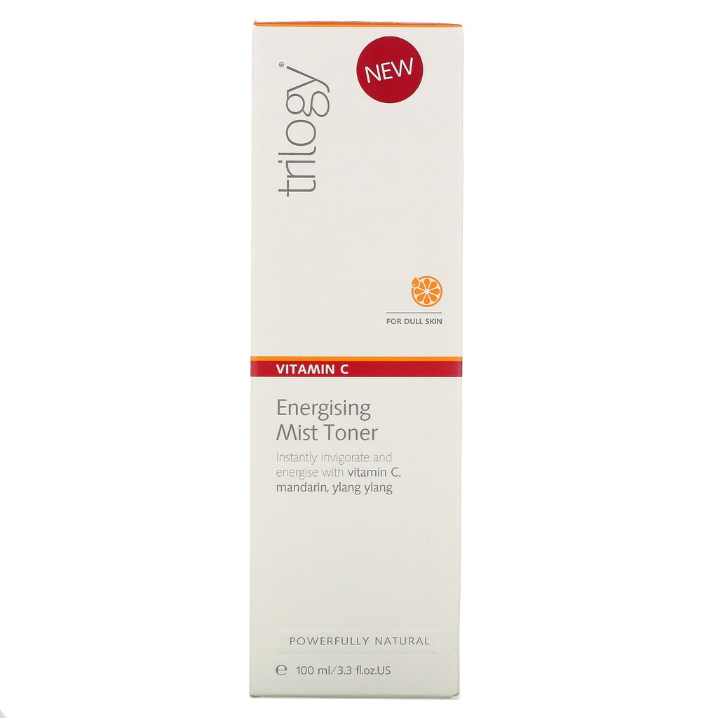 Trilogy, Vitamin C Energising Mist Toner, 3.3 fl oz (100 ml)