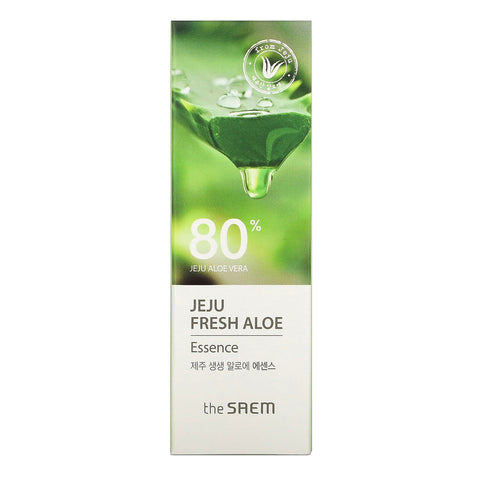 The Saem, Jeju Fresh Aloe, 80% Aloe Vera, Essence, 1.18 fl oz (35 ml)