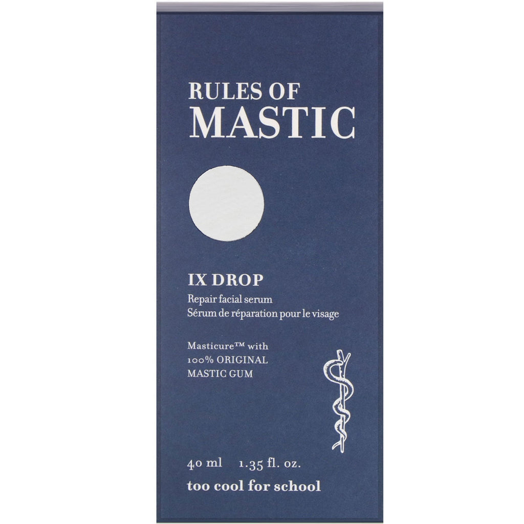 Too Cool for School, Rules of Mastic, IX Drop, 1.35 fl oz (40 ml)