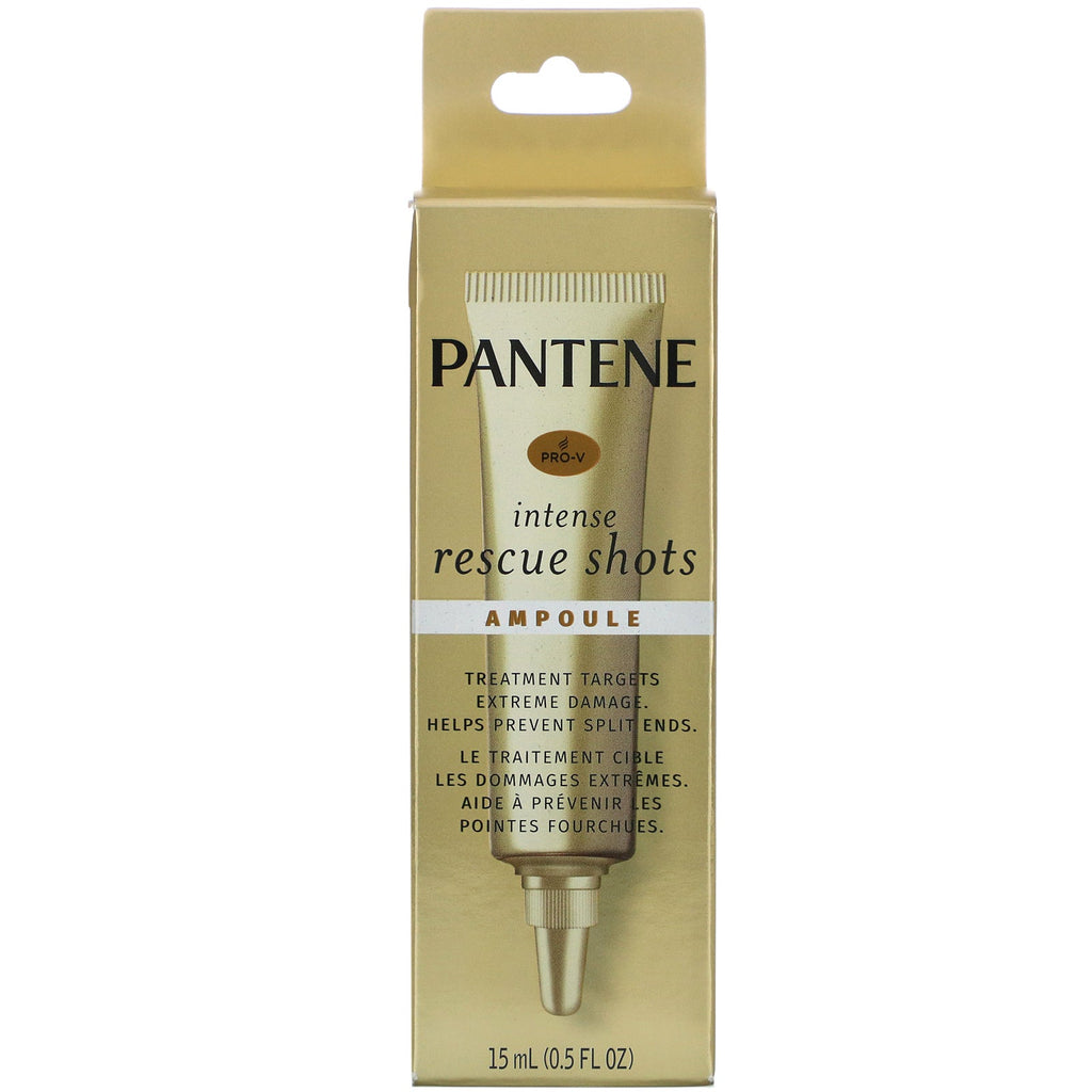 Pantene, Pro-V, Intense Rescue Shots Ampoule Treatment, 0.5 fl oz (15 ml)