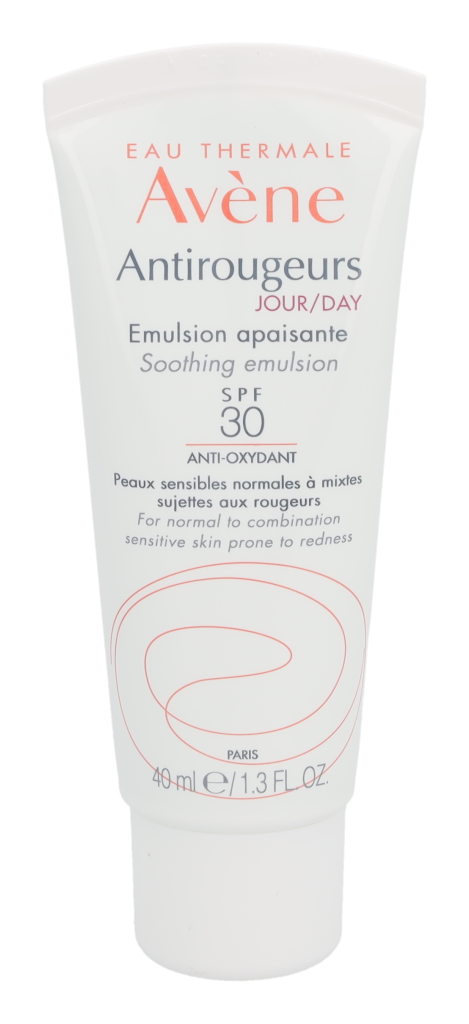Avene Antirougeurs Emulsión Calmante Día Antioxidante SPF30 40 ml