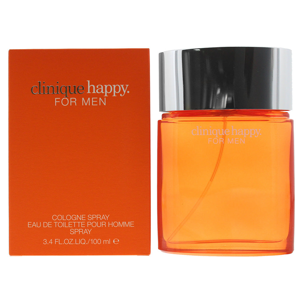 Clinique Happy For Men Cologne Spray Eau de Toilette 100ml