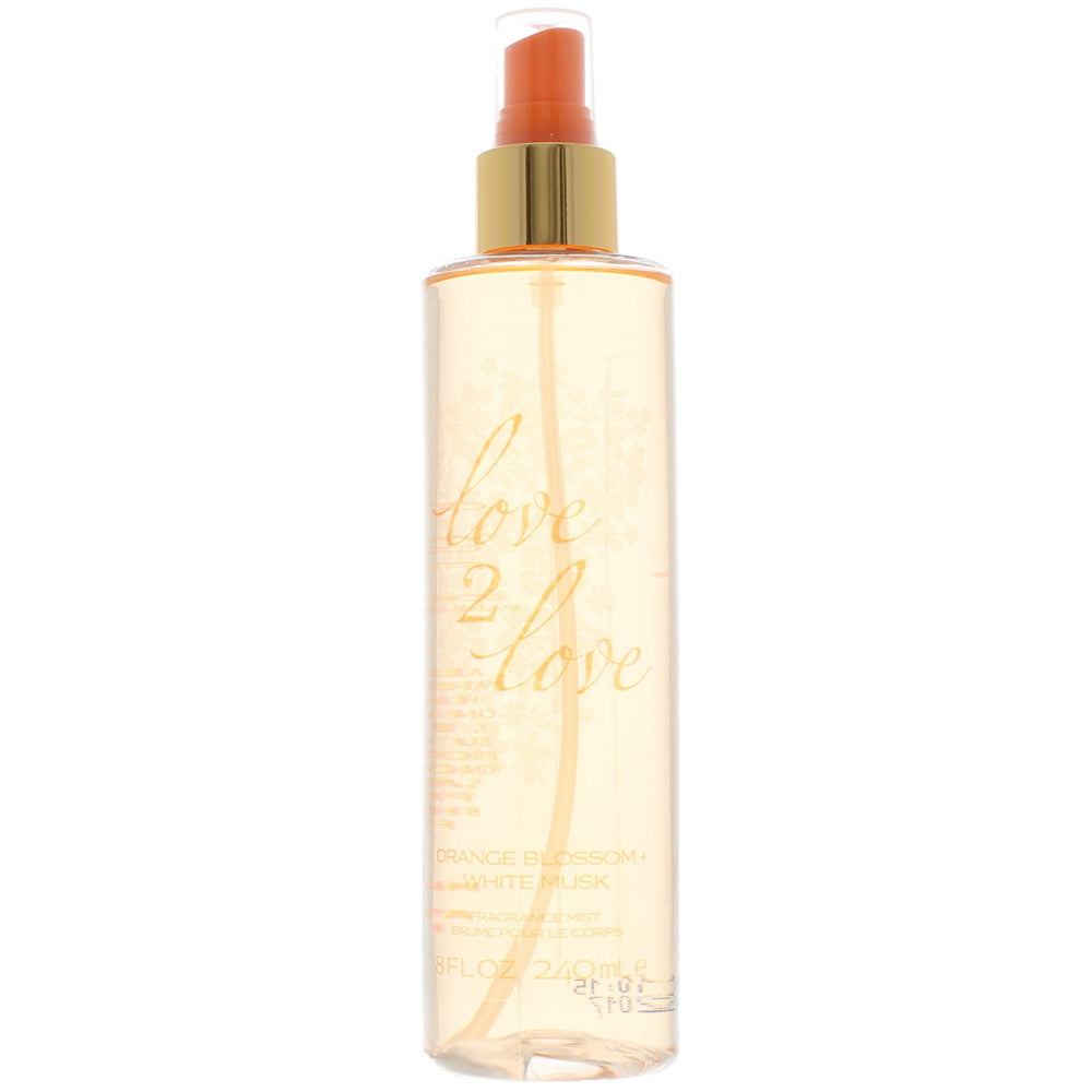 Love 2 Love Orange Blossom + White Musk Fragrance Mist 240ml