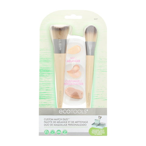 Eco Tools Custom Match Duo Make-Up Brush Set