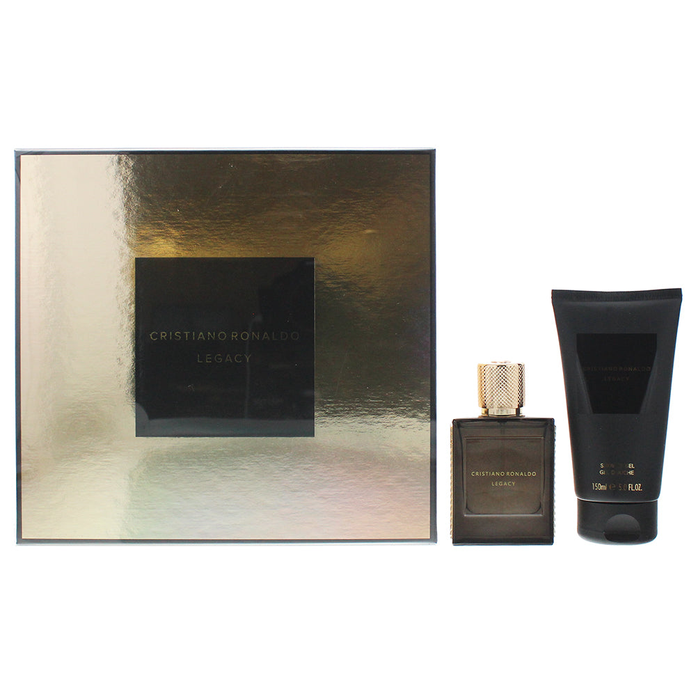 Cristiano Ronaldo Legacy Eau de Toilette Gift Set : Eau de Toilette 50ml - Shower Gel 150ml