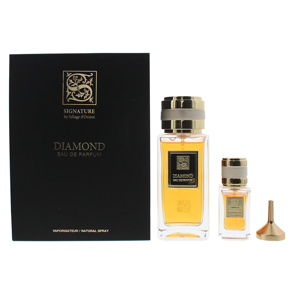 Signature Sillage D'Orient Diamond 2 Piece Set Eau de Parfum 100ml