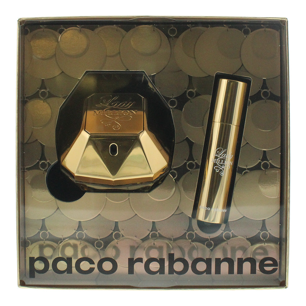 Paco Rabanne Lady Million 2 Piece Gift Set: Eau de Parfum 50ml - Eau de Parfum 1