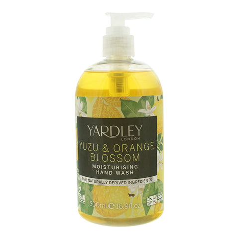 Yardley Yuzu & Orange Blossom Botanical Hand Wash 500ml
