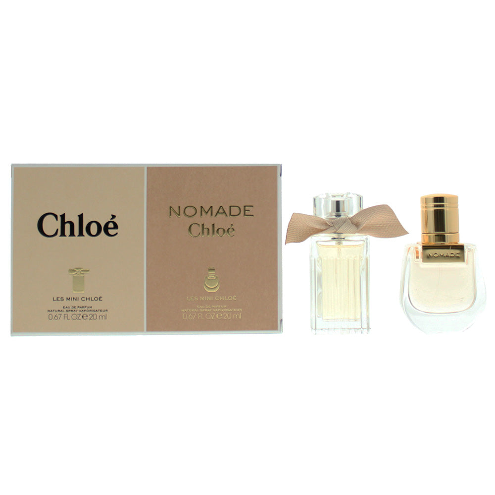 Chloé 2 Piece Gift Set:  Chloé Eau De Parfum 20ml - Nomade Eau De Parfum 20ml