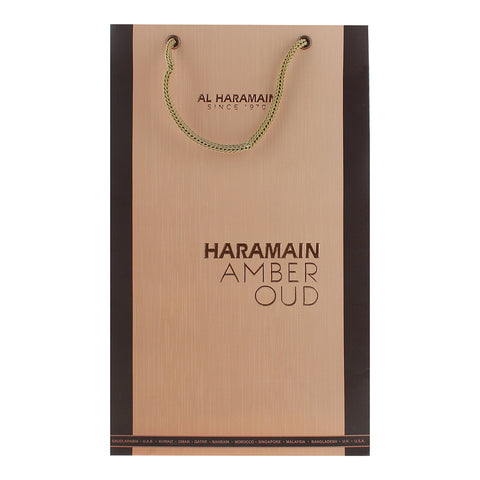 Al Haramain Amber Oud Shopping Bag