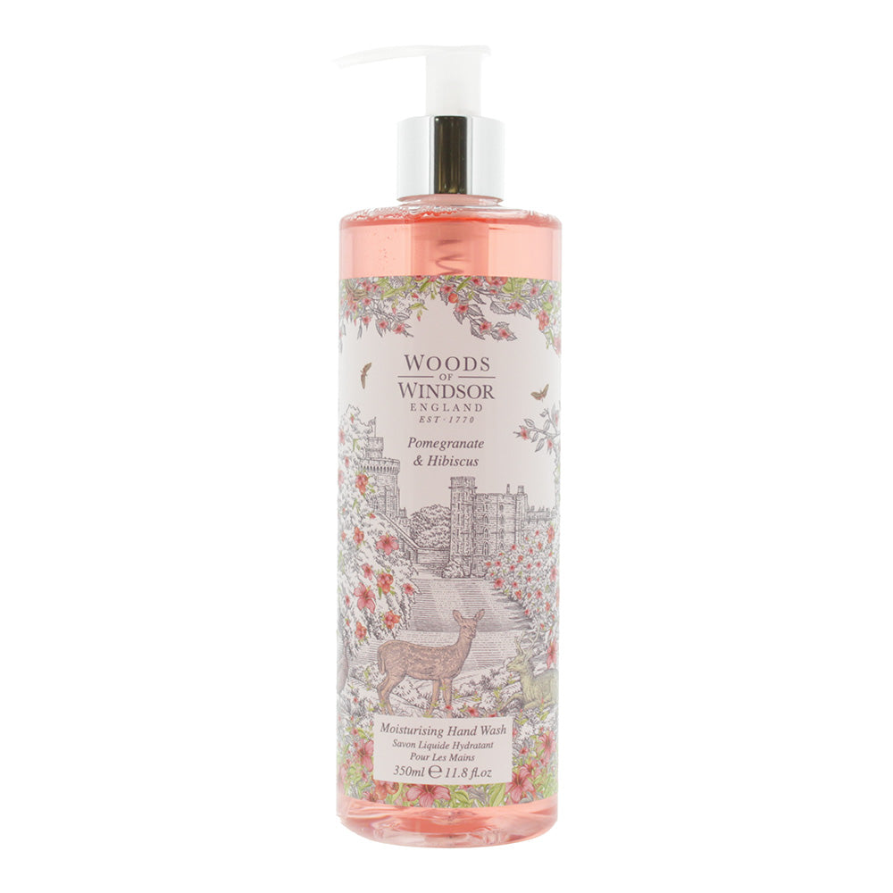 Woods Of Windsor Pomegranate & Hibiscus Hand Wash 350ml