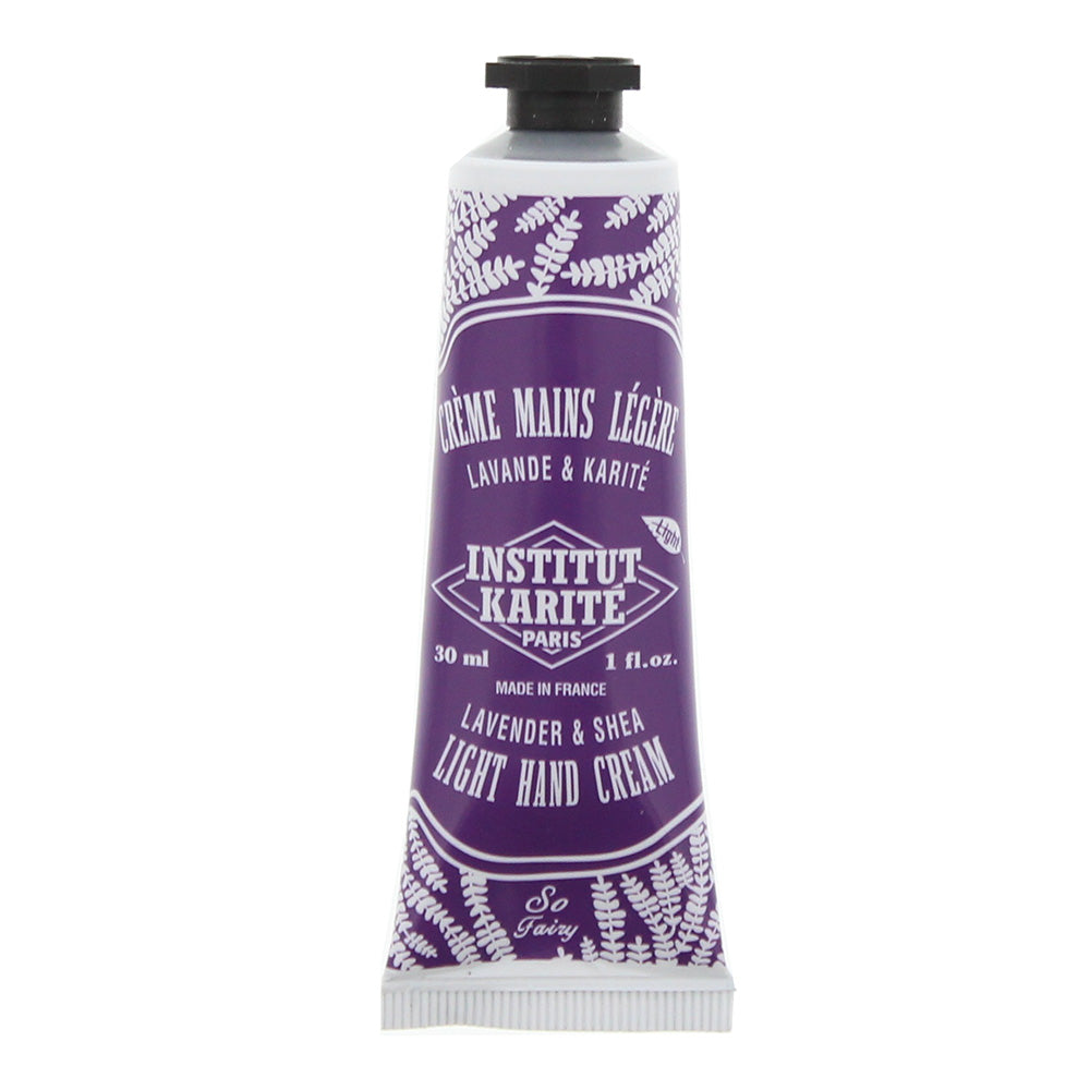 Institut Karite Paris Lavender & Shea Light Tube Hand Cream 30ml