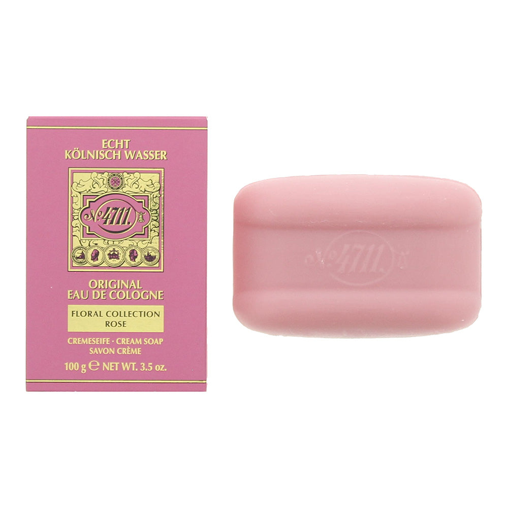 4711 Floral Collection Rose Cream Soap 100g