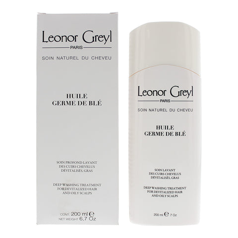 Leonor Greyl Greyl Huile Germe De Ble Deep Washing Treatment For Devitalized And Oily Scalps 200ml