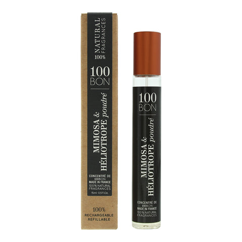 100 Bon Mimosa & Heliotrope Poudre Refillable Eau De Parfum 15ml