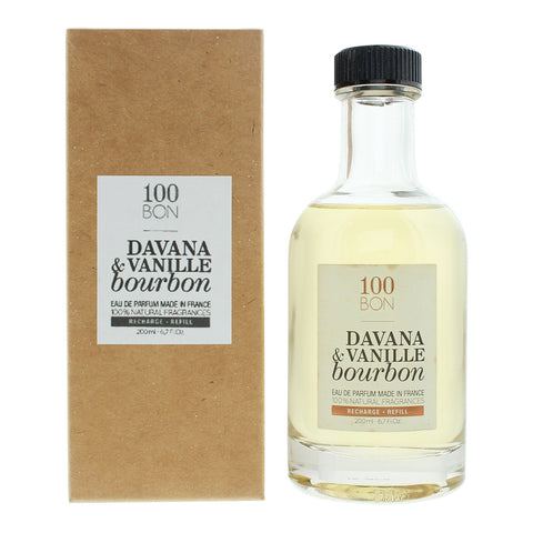 100 Bon Davana & Vanille Bourbon Refill Eau de Parfum 200ml