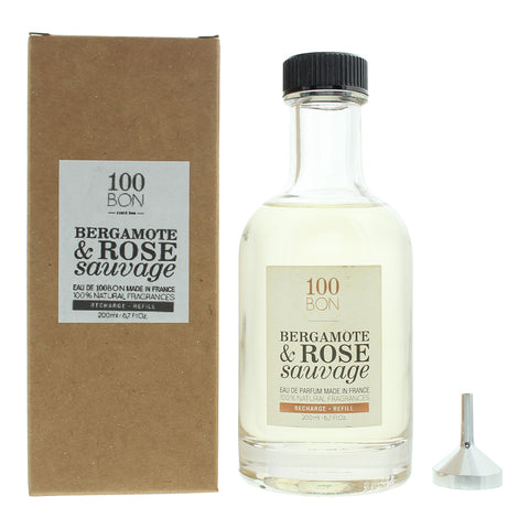 100 Bon Bergamote & Rose Sauvage Refill Eau de Parfum 200ml
