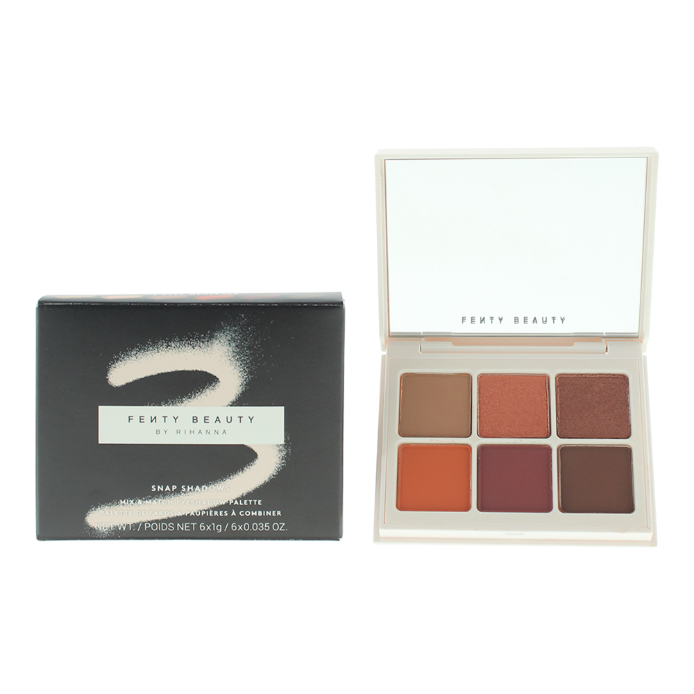 Fenty Beauty Snap Shadows Mix & Match 3 Deep Neutrals Eye Shadow Palette 6g