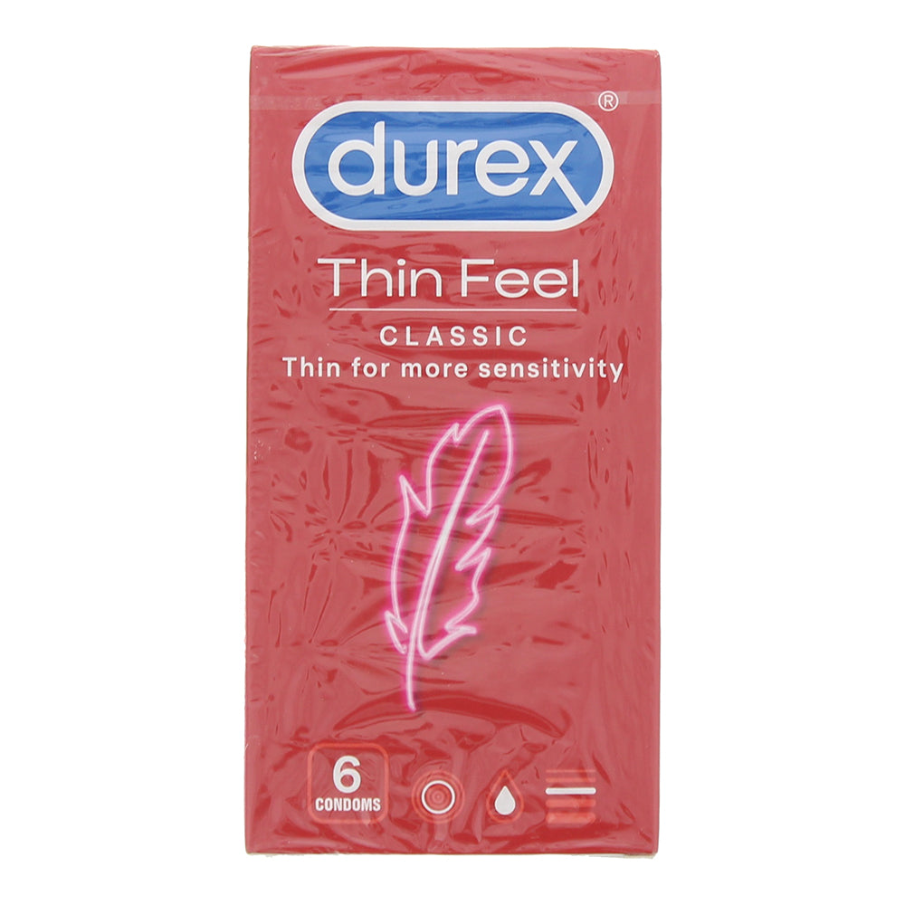 Durex Thin Feel Condoms 6pcs