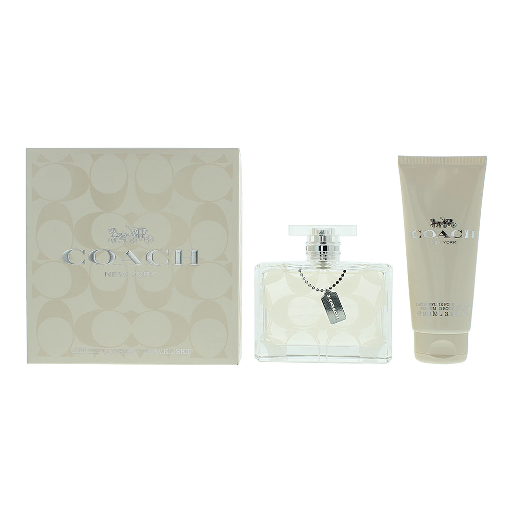 Coach Signature 2 Piece Gift Set: Eau De Parfum 100ml - Body Lotion 100ml