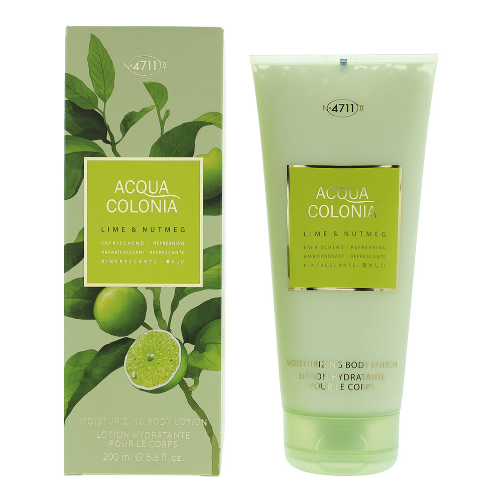 4711 Acqua Colonia Lime & Nutmeg Body Lotion 200ml