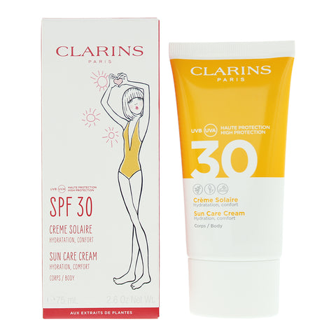 Clarins Pick & Love Spf 30 Sun Care Body Cream 75ml