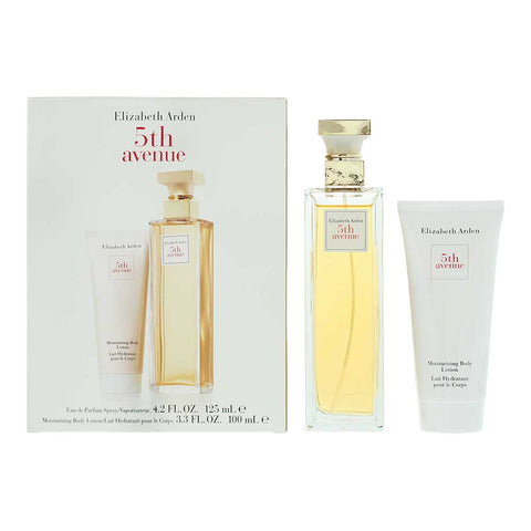 Elizabeth Arden 5Th Avenue 2 Piece Gift Set: Eau de Parfum 125ml - Body Lotion 100ml