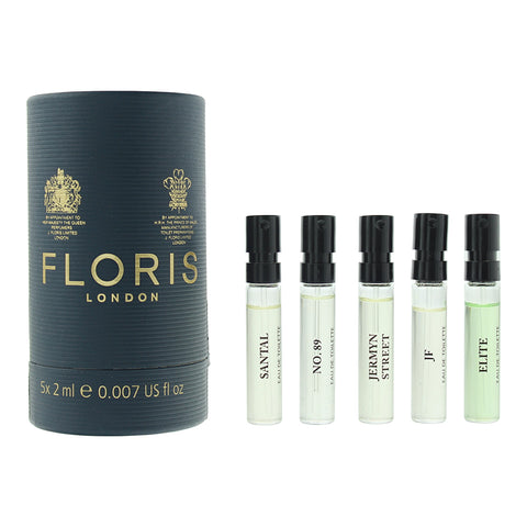 Floris Discovery Collection Jermyn Street 5 Piece Gift Set: Eau de Toilette 5 x 2ml