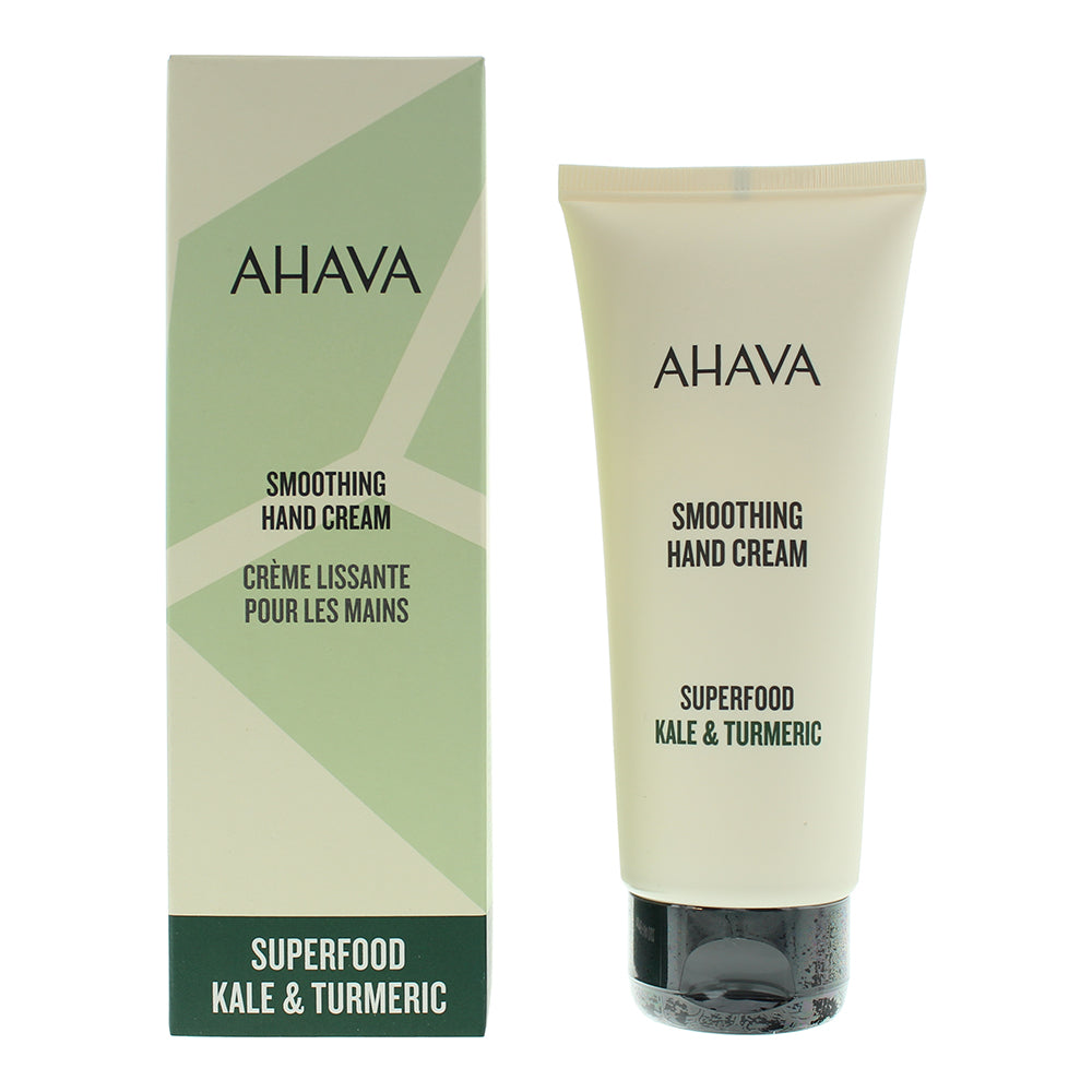 Ahava Superfood Kale & Turmeric Smoothing Hand Cream 100ml