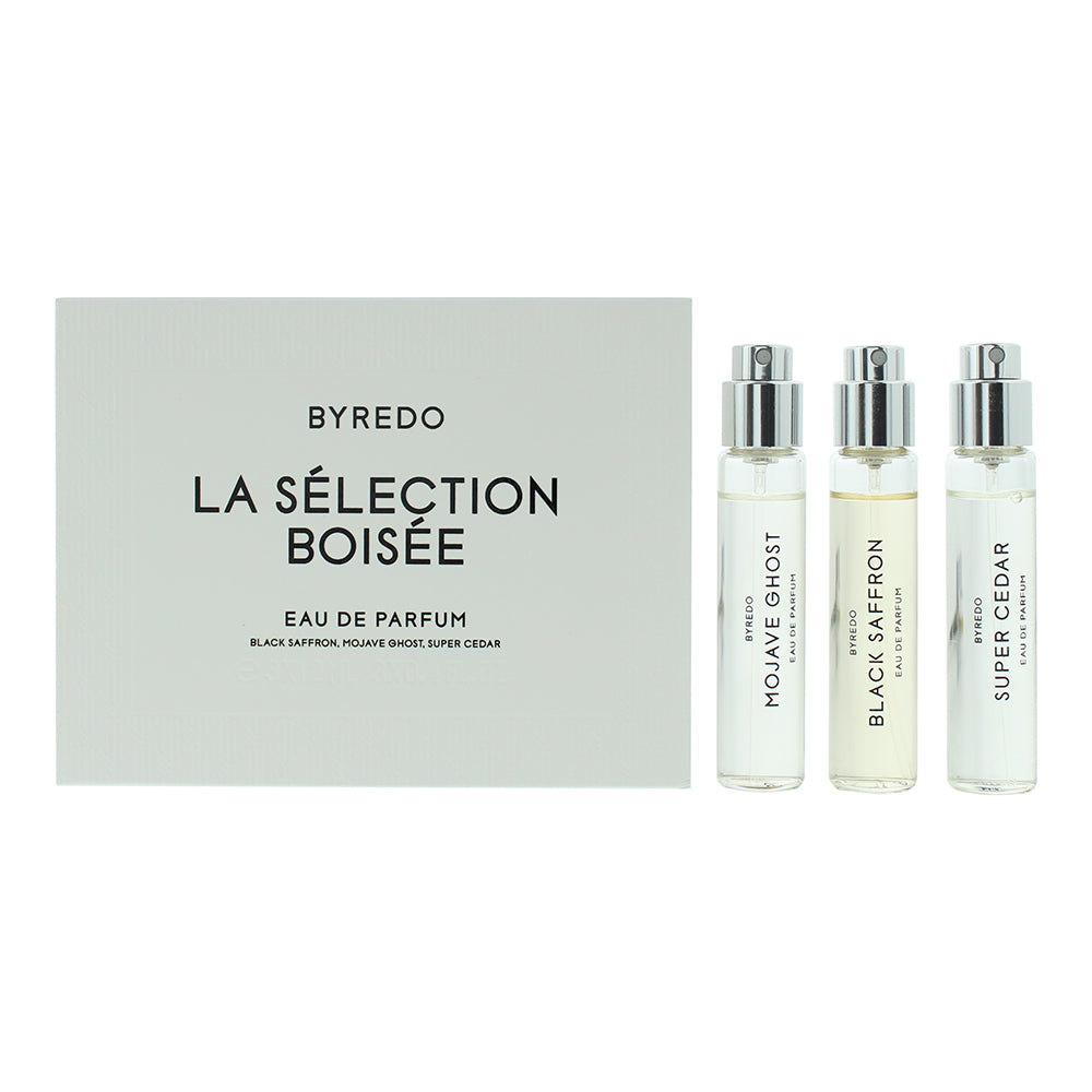 Byredo La Sélection Boisée 3 Piece Gift Set: Eau de Parfum 3 x 12ml