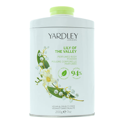 Yardley Lily Of The Valley Perfumed Body Powder 200g