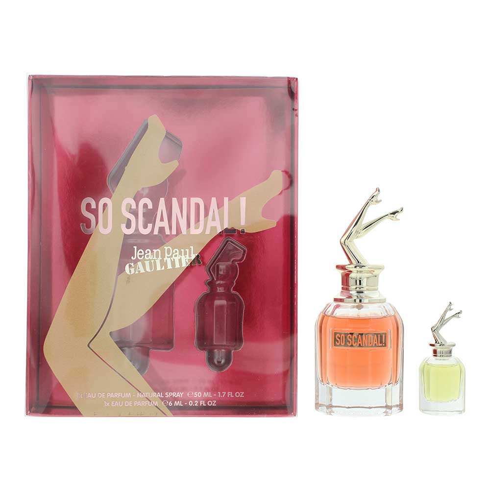 Jean Paul Gaultier So Scandal 2 Piece Gift Set: Eau de Parfum 50ml - Eau de Parf