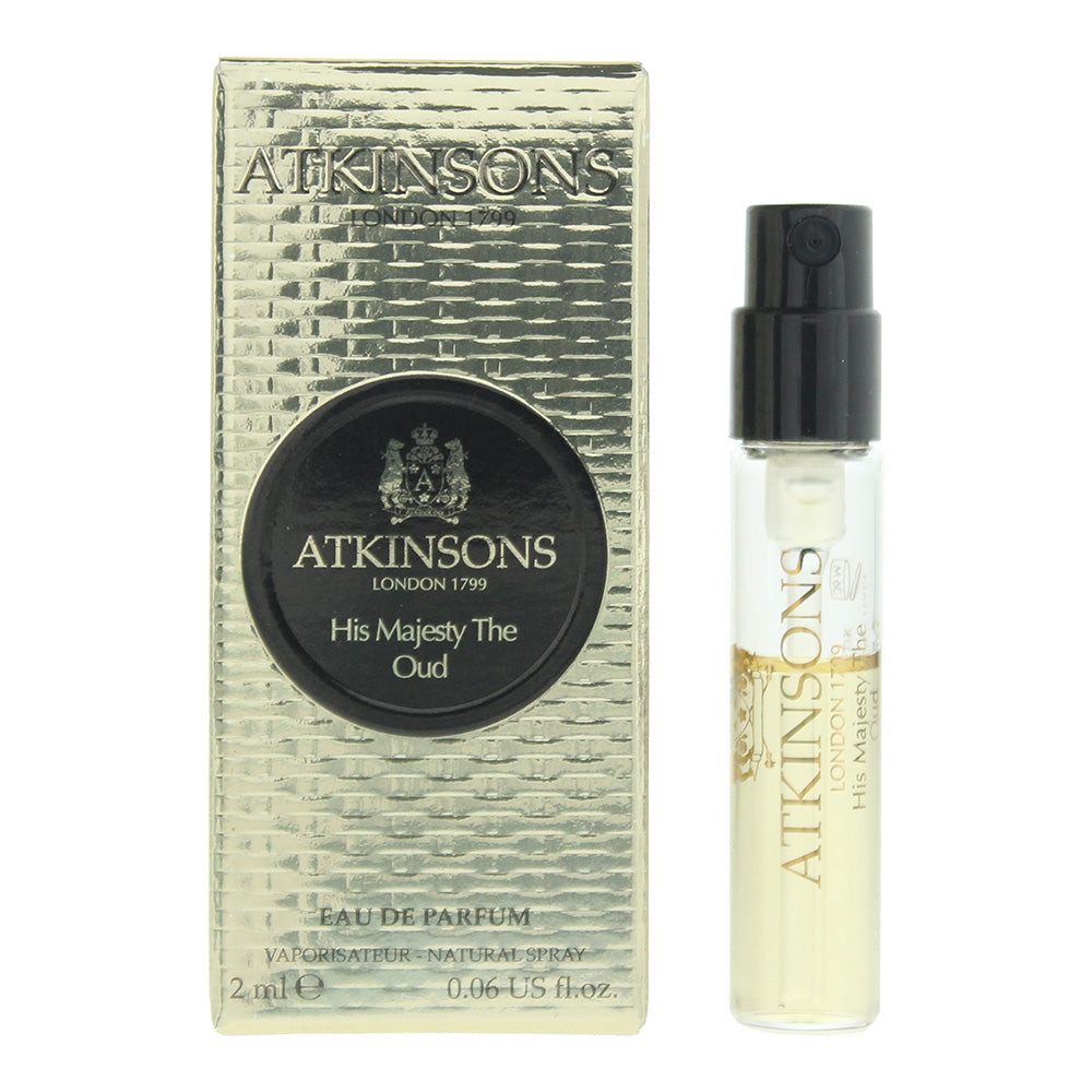Atkinsons His Majesty The Oud Vial Eau de Parfum 2ml