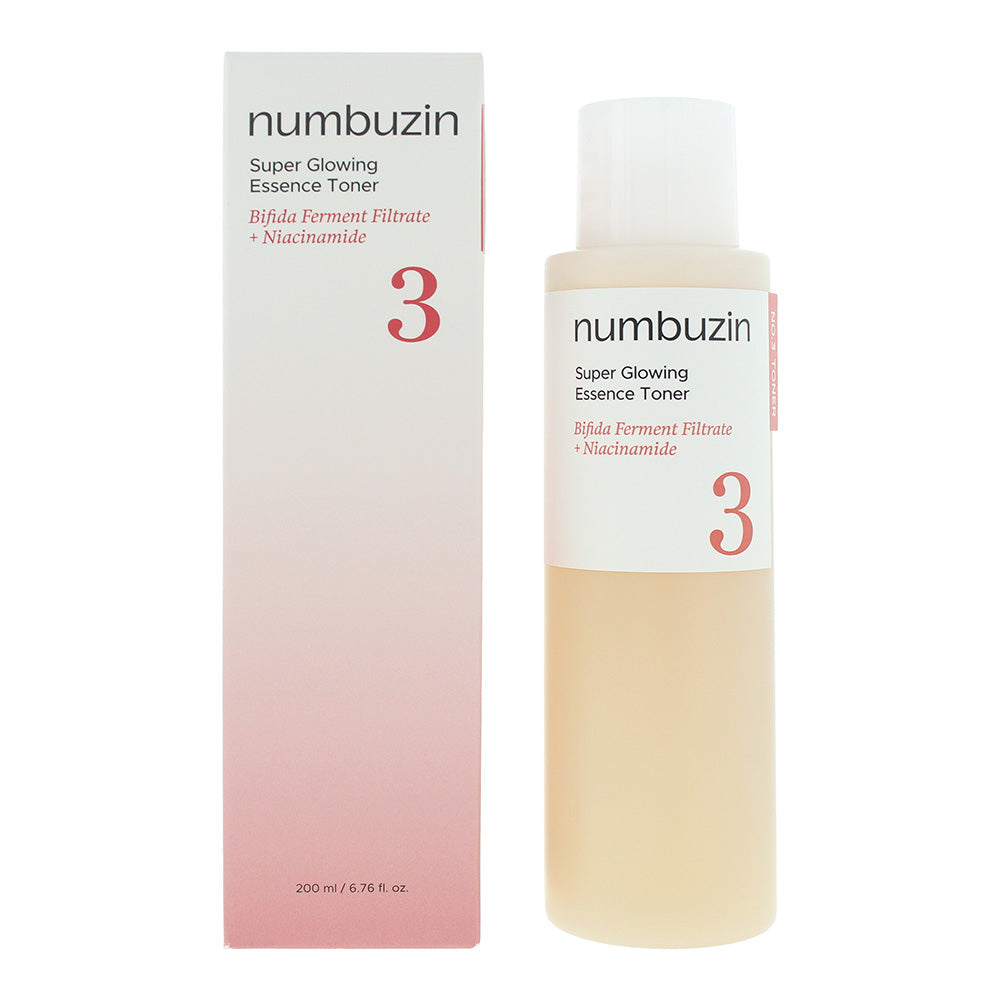 Numbuzin No.3 Super Glowing Essence Toner 200ml