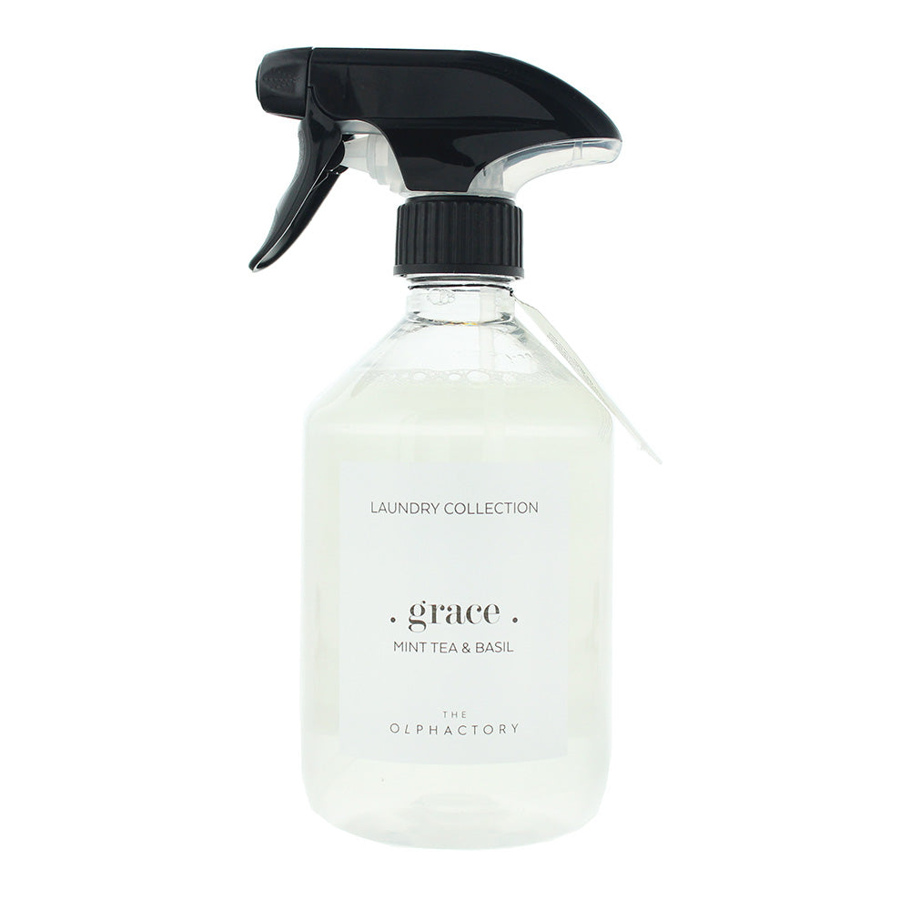 The Olphactory Grace Mint Tea  Basil Laundry Spray 500ml