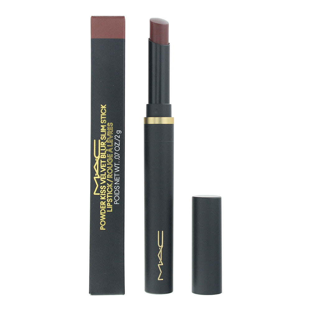 MAC Powder Kiss Velvet Blur Slim Stick 879 Love Clove Lipstick 2g