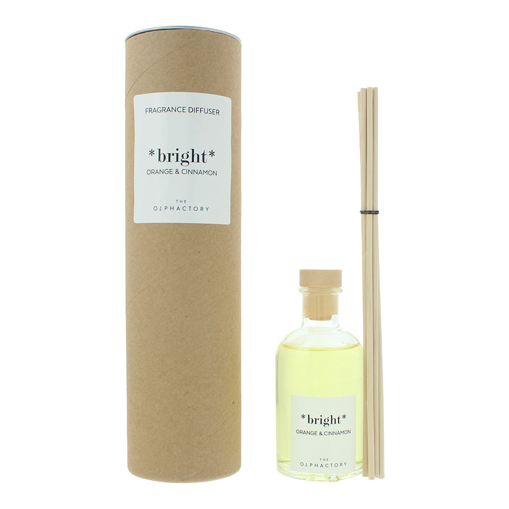 The Olphactory Bright Orange  Cinnamon Reed Diffuser 100ml