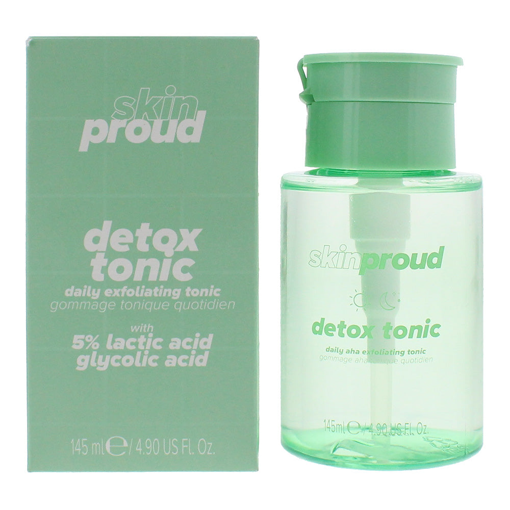 Skin Proud Detox Tonic Exfoliating Tonic 145ml