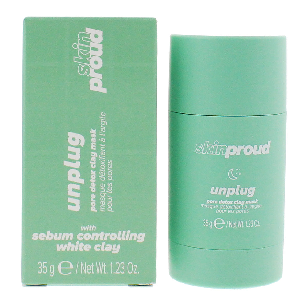 Skin Proud Unplug Pore Detox Clay Stick Mask 35g